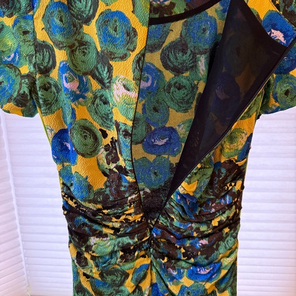 Tracy Reese Silk Bodycon Dress - Picture 4 of 6